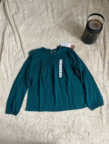 Blouse enfant fille verte kiabi taille 10ans