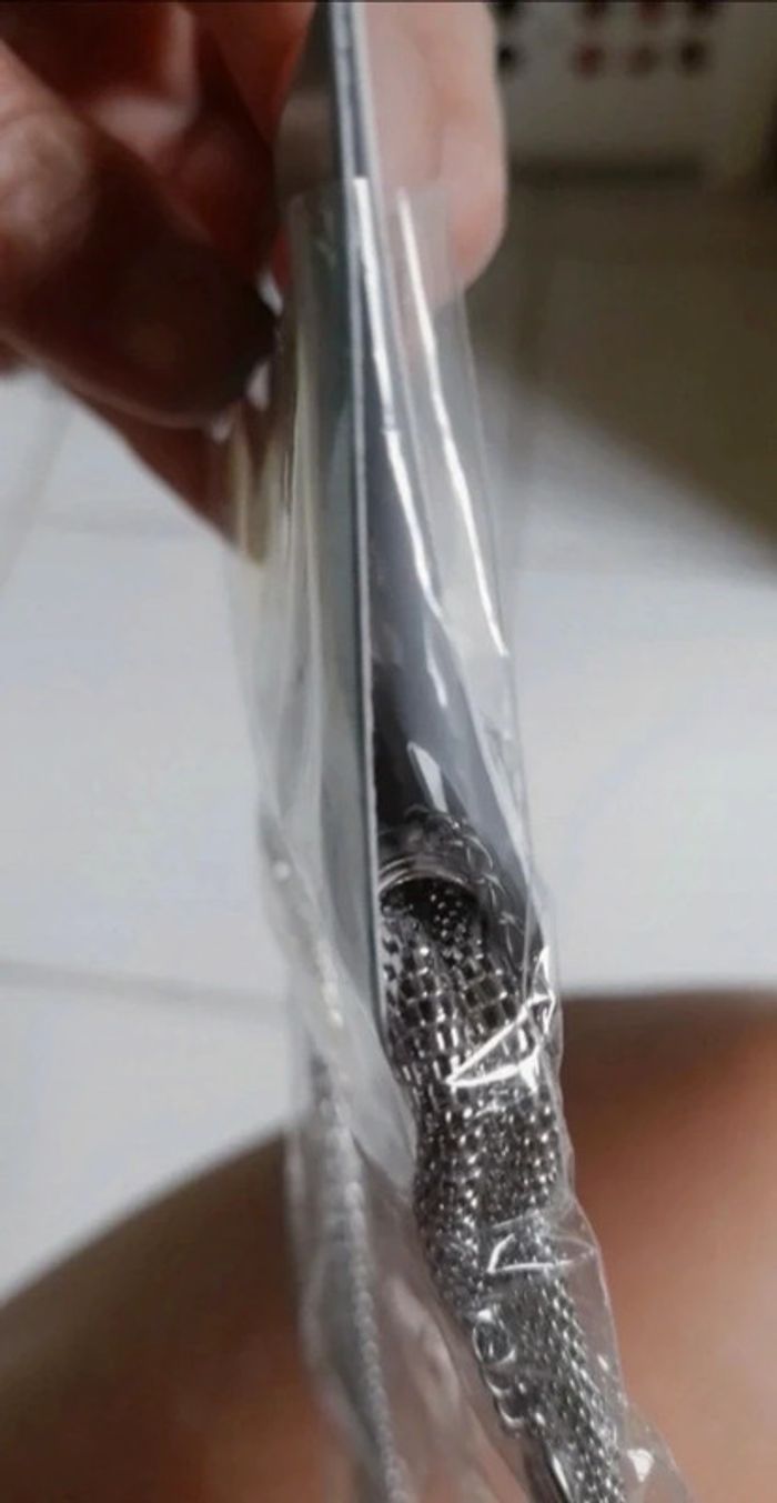 Collier fantaisie ressorts et carrés - photo numéro 6