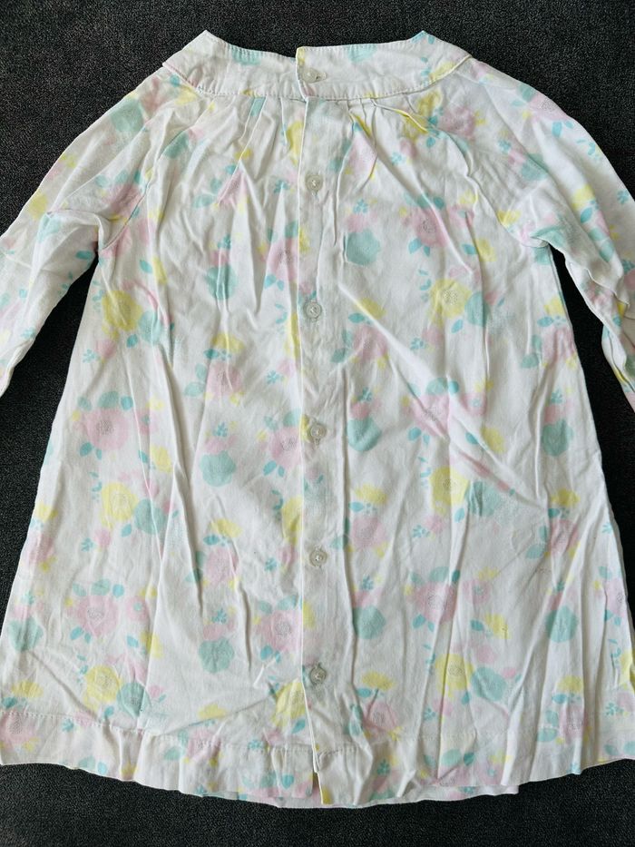 Robe fleurie Vertbaudet bébé fille 2ans - photo numéro 4