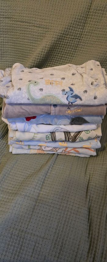 Lot 8 pyjama 12 mois