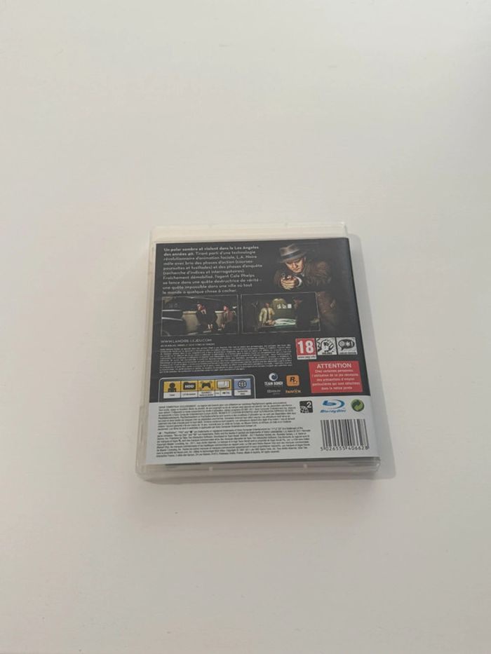 L.A. noire - TBE - ps3 - photo numéro 2