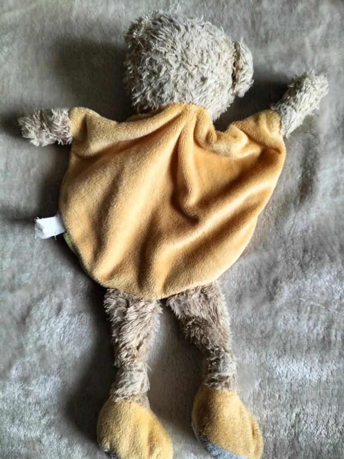 Doudou plat ourson de chez tex baby - photo numéro 3