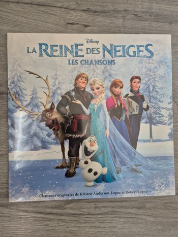 Vinyle La Reine des Neiges neuf