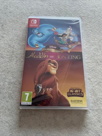 Disney Classic Games : Aladdin et le Roi Lion Jeu Nintendo Switch FR