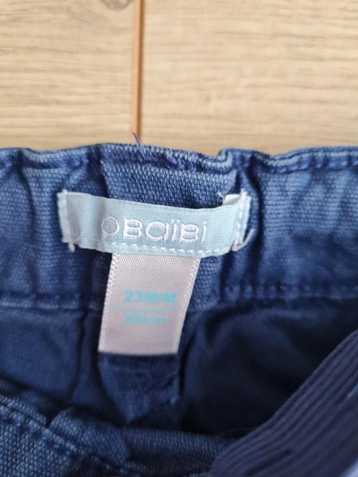 Short bleu Sergent Major 2 ans - photo numéro 2