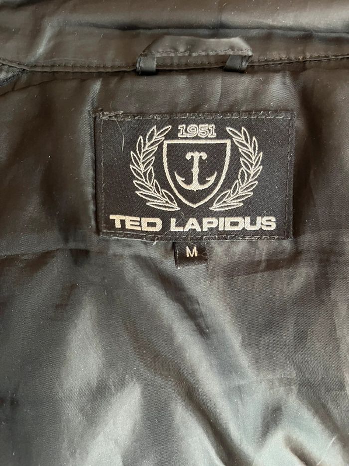 Doudoune noire plumes Ted Lapidus taille M - photo numéro 5