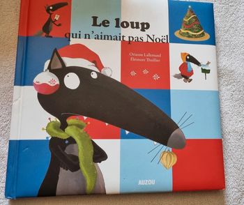 Livre le loup qui n'aime pas Noël