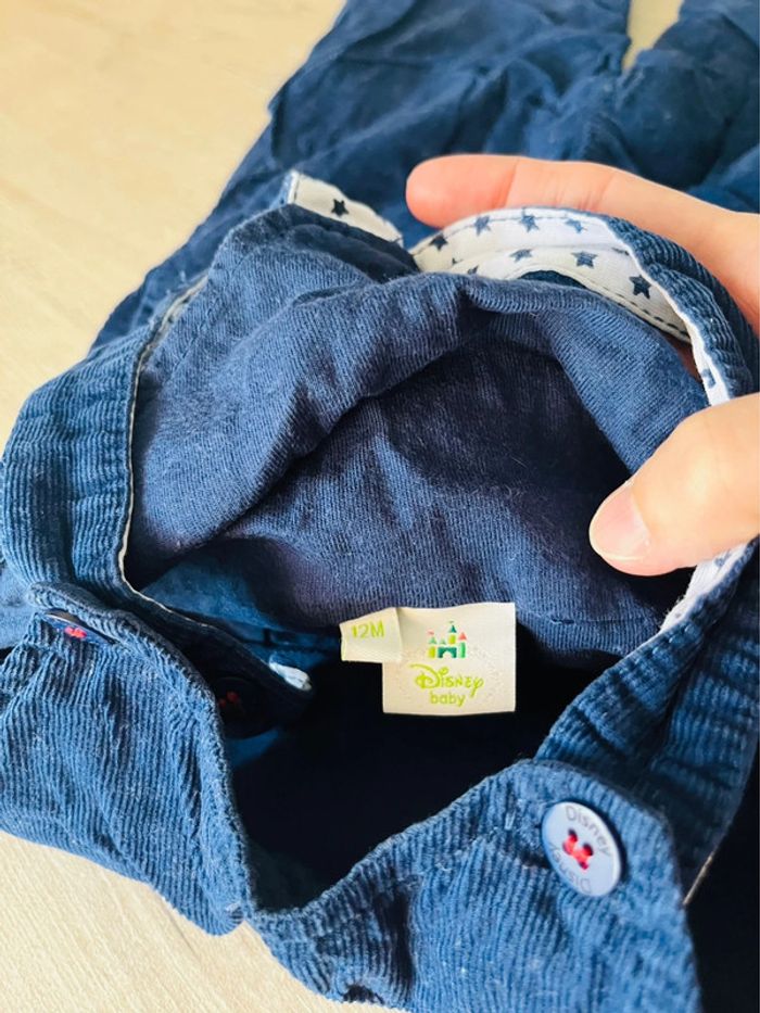 Salopette velours bébé garçon Disney - photo numéro 4