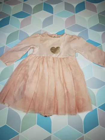 D3399 - robe fille 3 mois