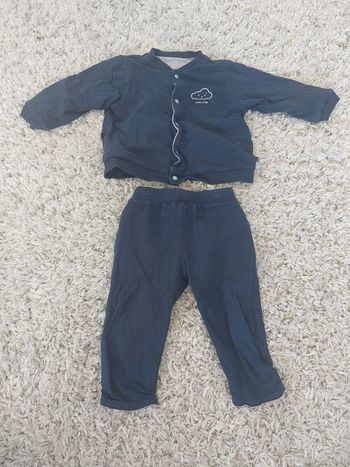 Ensemble (pantalon + veste) réversible Sucre D'orge 18 mois