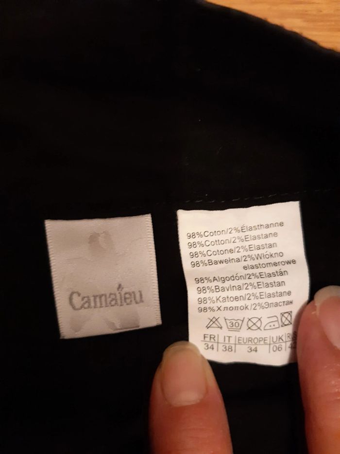 Pantacourt femme taille 34 - photo numéro 3