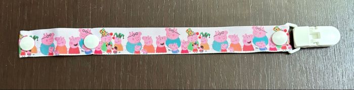 Attache tétine tissu