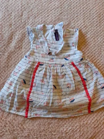 Robe sergent major 6 mois neuve