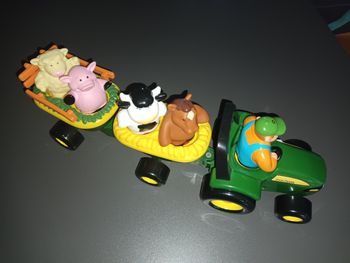 tracteur avec animaux