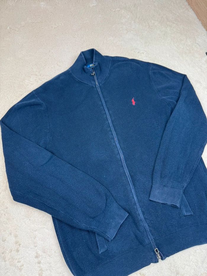 Sweat Zip Ralph Lauren Cardigans Taille XXL - photo numéro 2