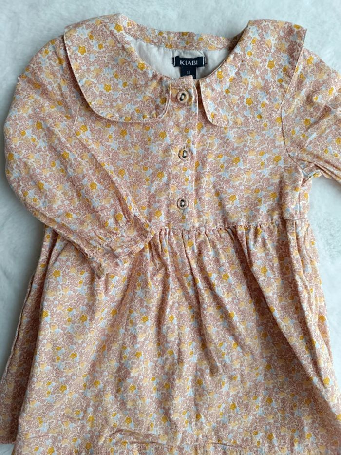 Robe fleurie bébé fille - photo numéro 2