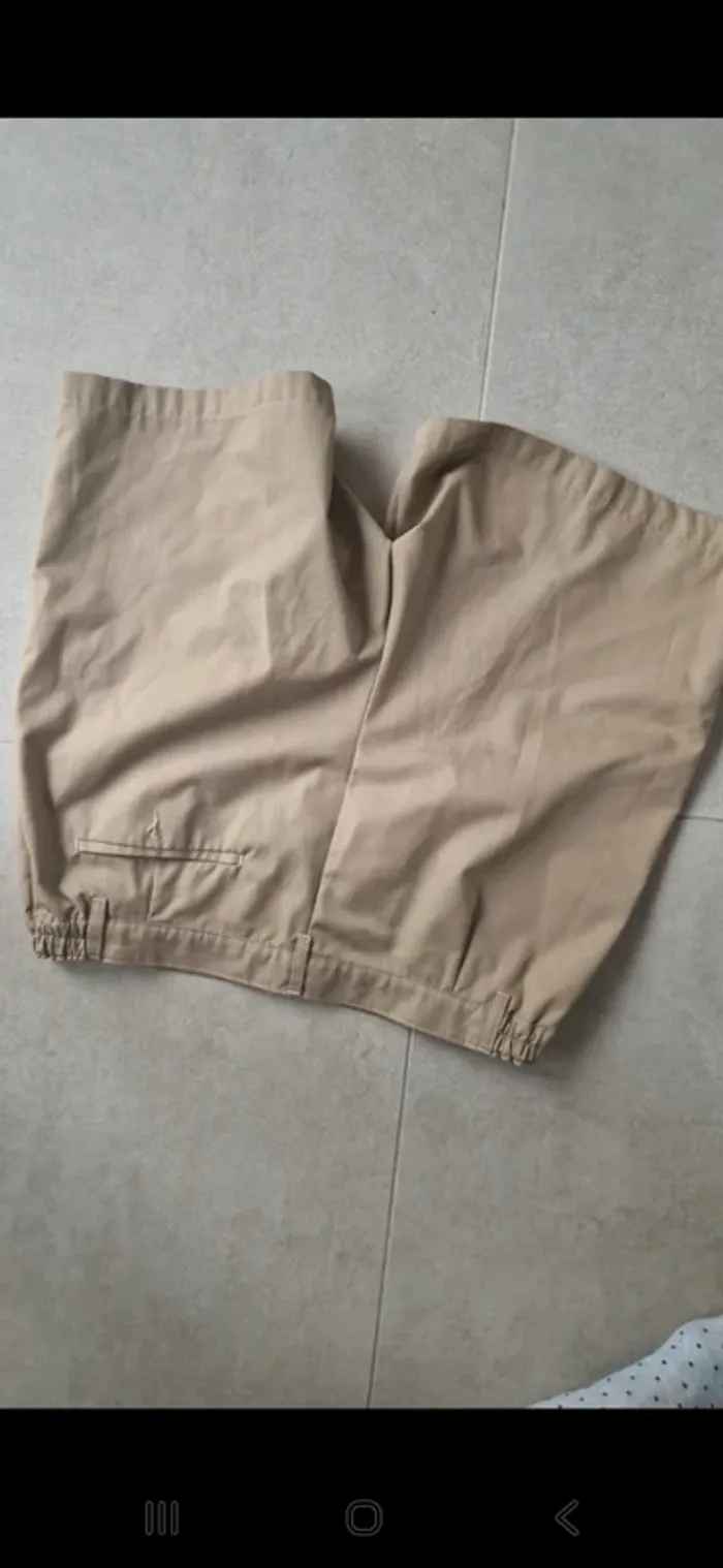 Short rétro damart taille 40 beige tres bon etat - photo numéro 6