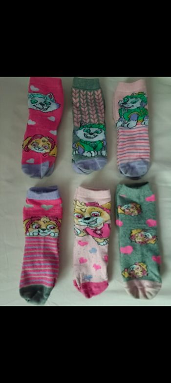Lot de chaussettes fille Pat'patrouille en 27-30