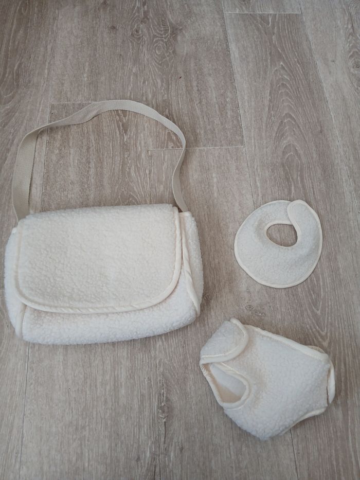 Jouet sac à langer pour poupon vertbaude - photo numéro 3