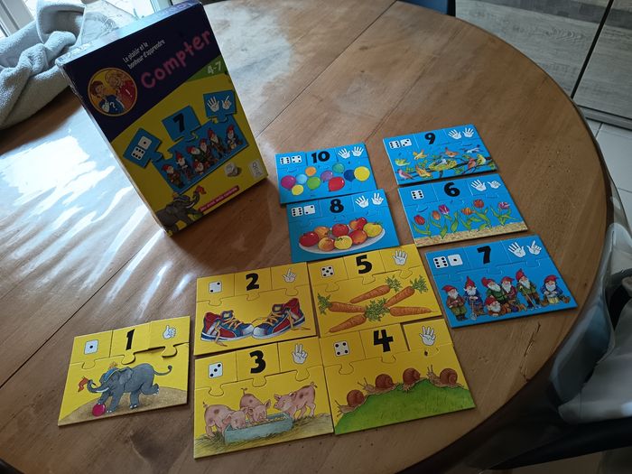 Puzzle pour apprendre à compter