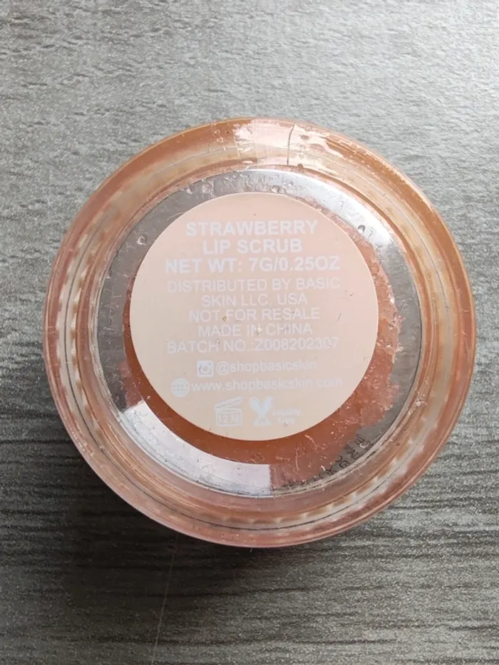 Lip scrub basic skin - photo numéro 2