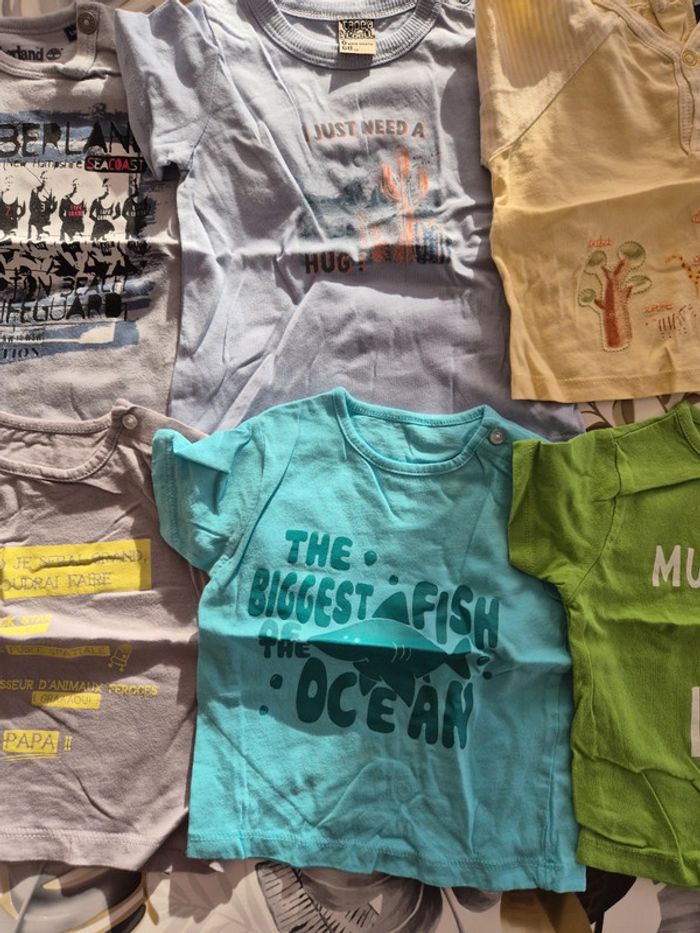 Lot de 8 tee-shirt manches courtes - photo numéro 3