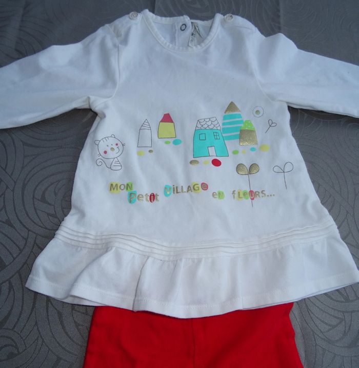 Ensemble legging 12 mois - photo numéro 2