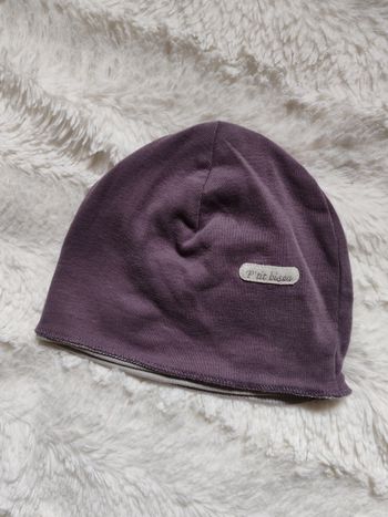 Bonnet 6-9 mois P'tit bisou