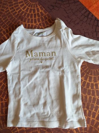tee shirt fille 9 mois kiabi