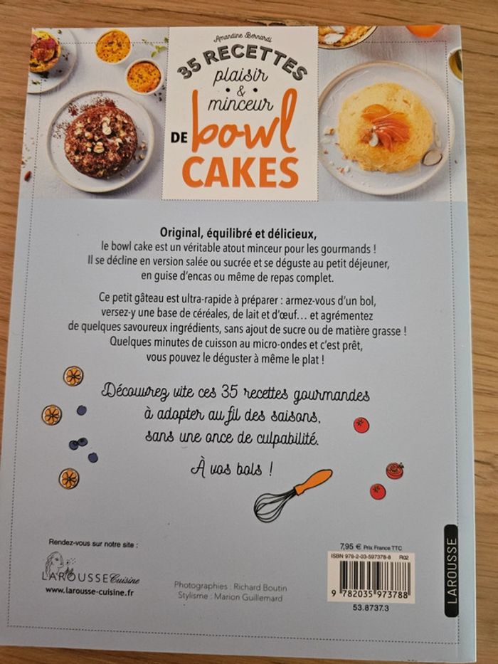 Livre 35 recettes bowl cake - photo numéro 2