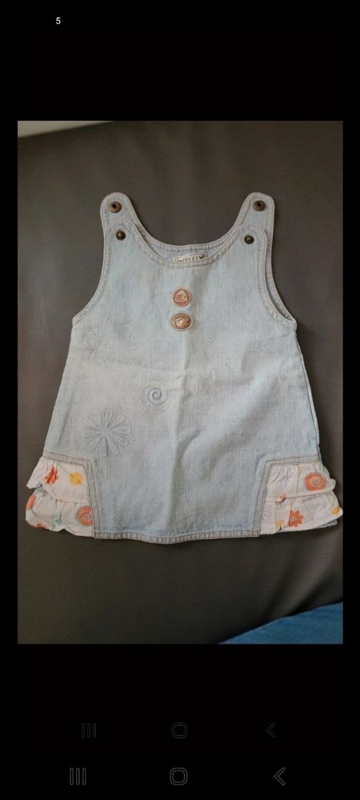 Robe jean 3 mois
