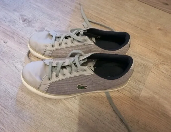 Superbes tennis Lacoste grises 37 🎾🤩