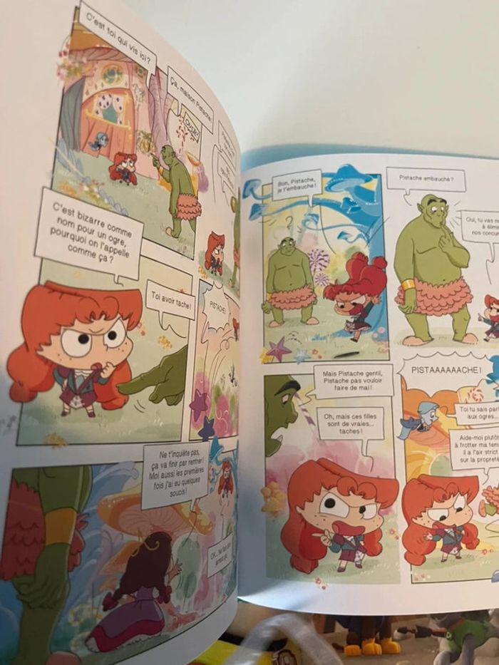 Livre bande dessinée morelle Adèle au pays des contes défaits - photo numéro 3