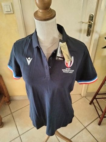 Polo manches courtes neuf en M France 2023 coup