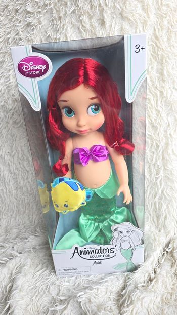 Poupée disney animator princesse ariel la petite sirene disneyland paris disney store Neuf
