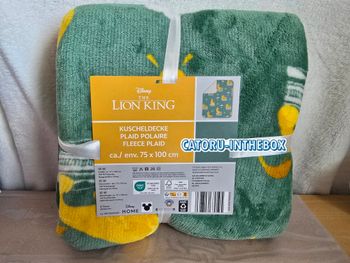 Plaid / Throw Disney Le Roi Lion Simba The Lion King | 75x100cm