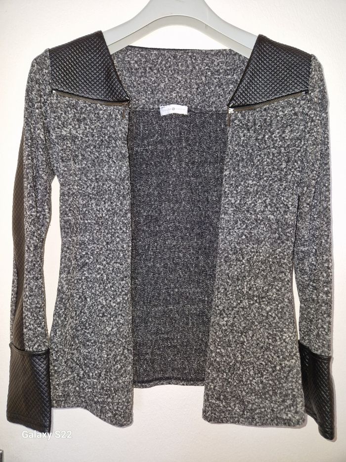 Gilet bi-matière
