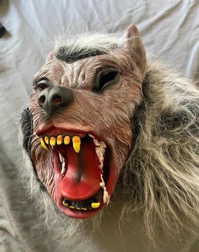 Masque loup garou - déguisement - Halloween - photo numéro 6