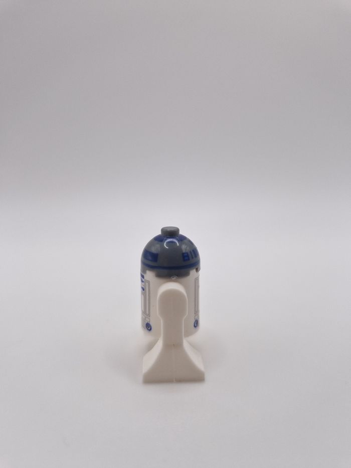 Figurine type lego petit droide R2D2 star wars - photo numéro 2