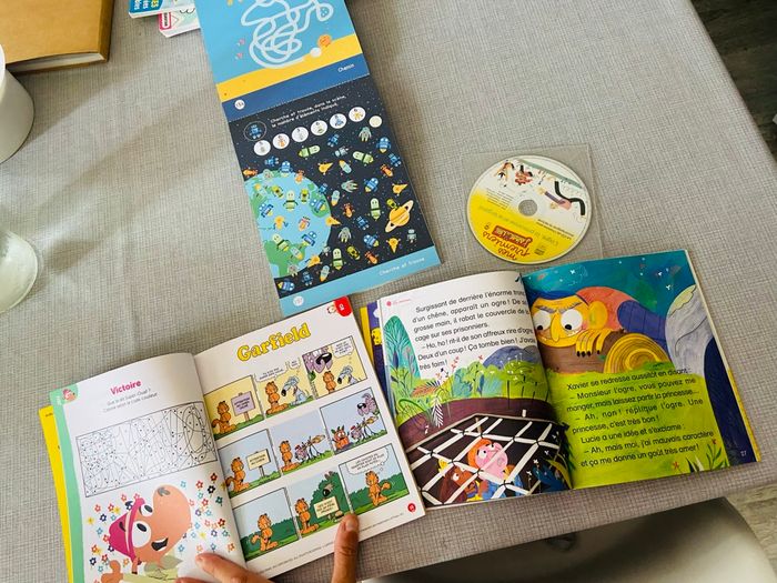 Lot livres lecture jeux activités bd - photo numéro 3