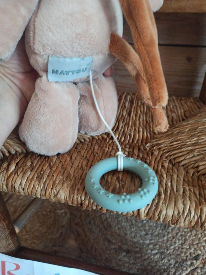 Peluche musicale éléphant Nattou tbe - photo numéro 5