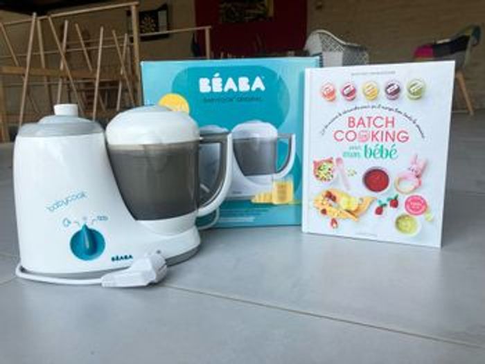 Babycook et livre batch cooking