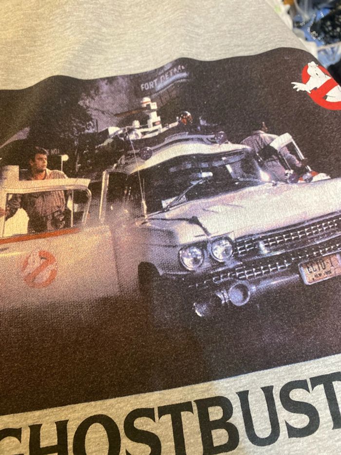 Tee shirt gris Ghostbusters vintage coton taille XXXXL = 4XL - n1j - photo numéro 6
