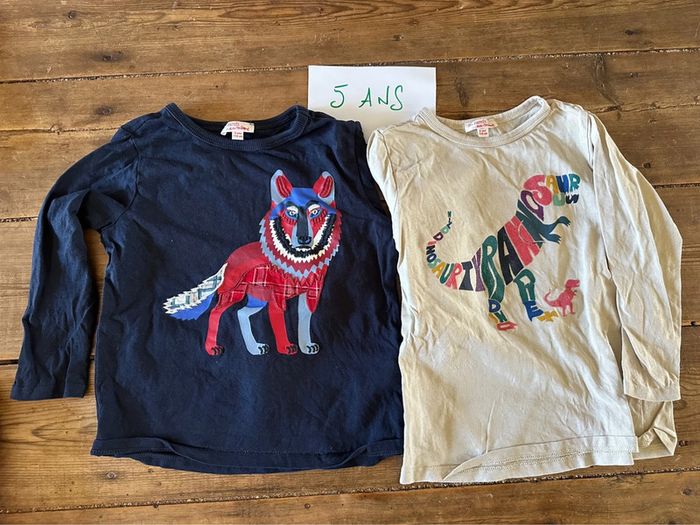 lot t shirt manches longues