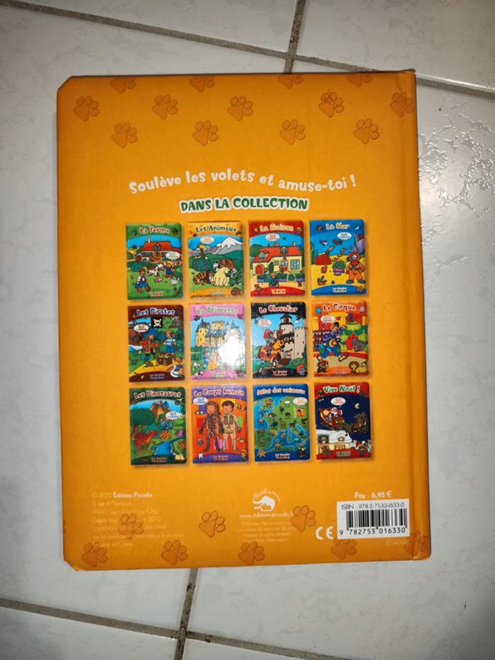 Livre sur les animaux avec des volets a soulever - photo numéro 2