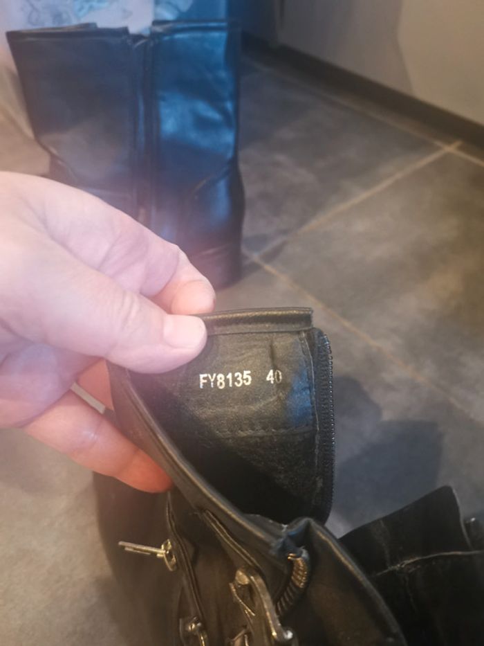 Bottine noire taille 40 - photo numéro 4