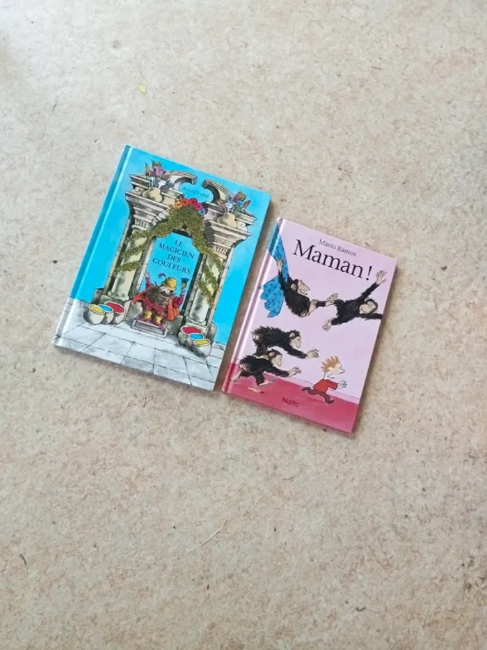 2 livres école des loisirs tbe