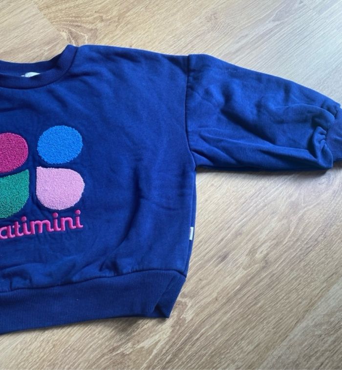 Sweat bleu marine 4 ans Catimini - photo numéro 3