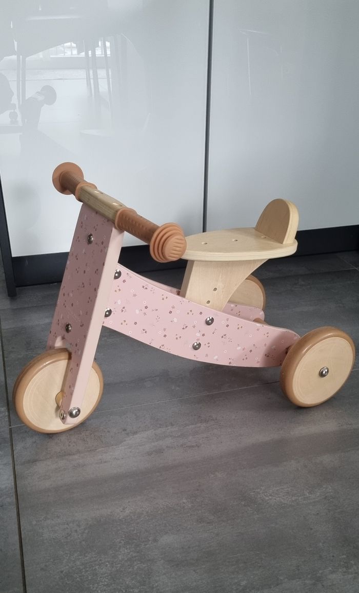 Tricycle en bois Little Dutch 🌸 - photo numéro 2