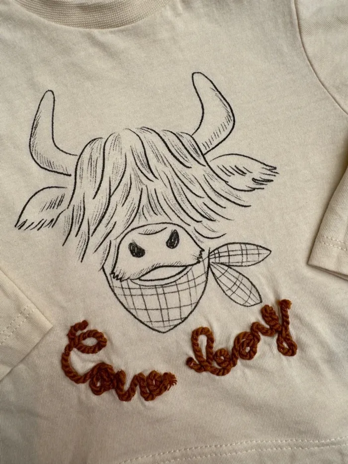 Tee-shirts à manches longues • vertbaudet • taille 6 mois - photo numéro 2